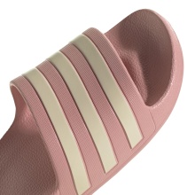 adidas Badeschuhe Adilette Aqua 3-Streifen (Cloudfoam Fußbett, vorgeformter EVA-Riemen) mauve pink - 1 Paar